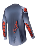 2025 Alpinestars SuperTech Lipan Jersey Grey Orange Fluo