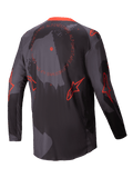 2025 Alpinestars Racer Hollow Jersey Dark Camo Red