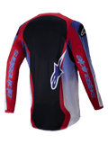 2025 Alpinestars Fluid Wurx Motocross Jersey Purple Bright Red