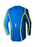 2026 Alpinestars Fluid Apex Motocross Jersey - Blue Yellow Fluo