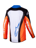 2025 Alpinestars Youth Racer Melt Jersey Orange Blue