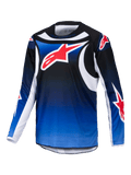 2025 Alpinestars Youth Racer Wurx Jersey Blue Black