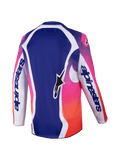 2025 Alpinestars Youth Racer Wurx Jersey Multicolor White