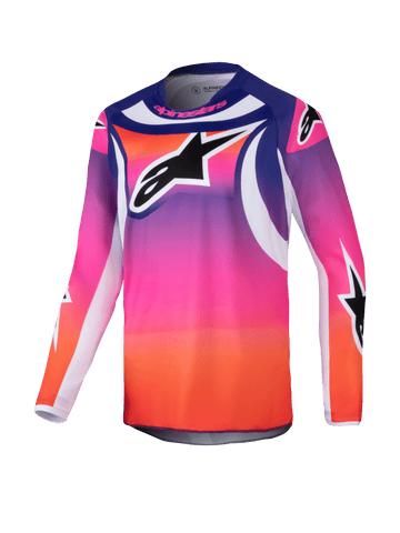 2025 Alpinestars Youth Racer Wurx Jersey Multicolor White