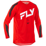 Fly Racing 2025 Evolution DST Jersey Red White Black