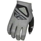 Fly Racing 2025 Kinetic Sym Gloves Grey Black