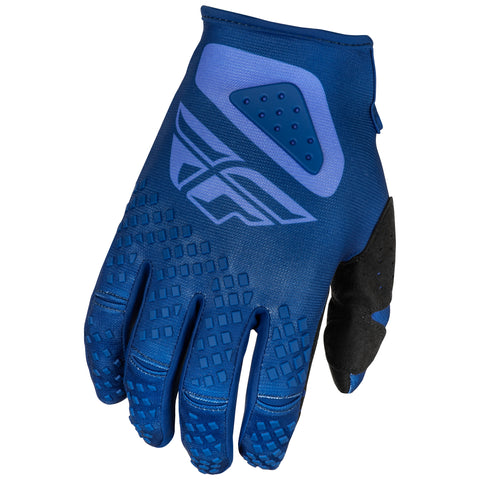 Fly Racing 2025 Kinetic Sym Gloves Ultramarine Dark Blue