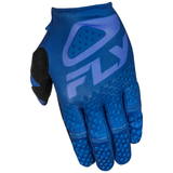 Fly Racing 2025 Kinetic Sym Gloves Ultramarine Dark Blue