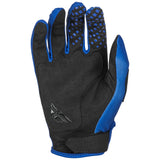 Fly Racing 2025 Kinetic Sym Gloves Ultramarine Dark Blue