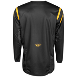 Fly Racing 2025 Kinetic Centre Jersey Black Gold