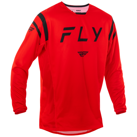 Fly Racing 2025 Kinetic Centre Jersey Red Black