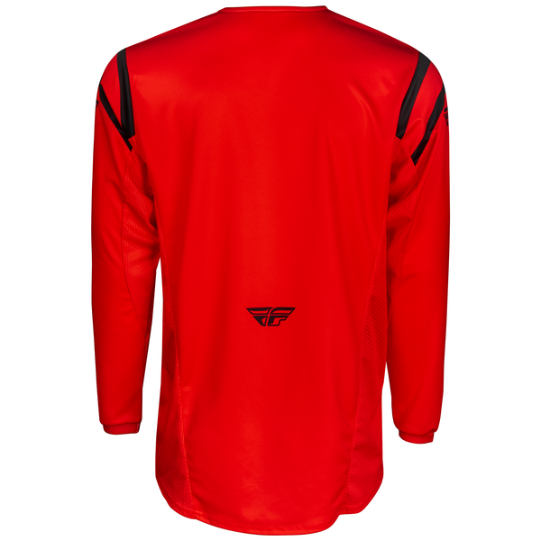 Fly Racing 2025 Kinetic Centre Jersey Red Black – AT Motocross