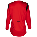 Fly Racing 2025 Youth Kinetic Stoke Jersey Red Black
