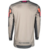 Fly Racing 2025 Lite Jersey Light Grey Pink Coral