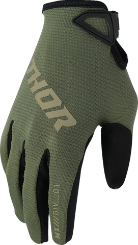 2026 Thor Glove Youth Ridemode Static Camo