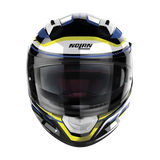 Nolan N60-6 Lancer Metal Black White Blue Yellow Motorcycle Helmet