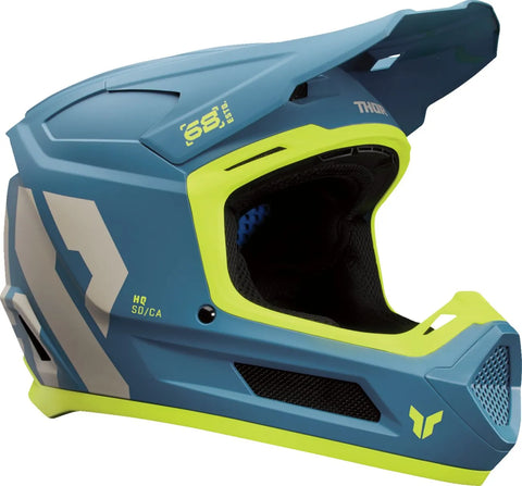 Thor Fleet Youth Helmet - Forge Blue