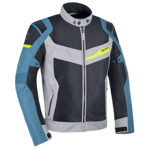 Oxford Dakar Dry2Dry Air MS Jacket Silver/Blue/Fluo