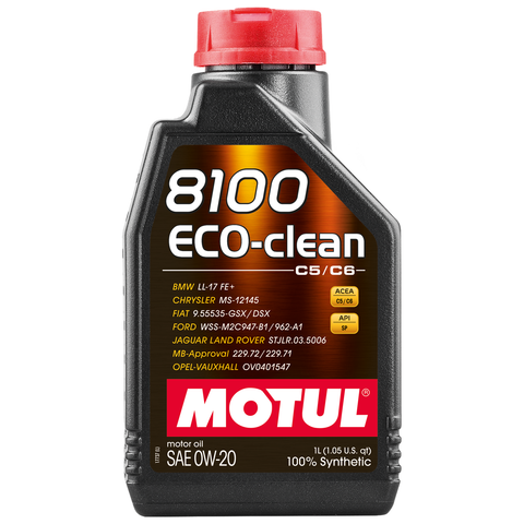 Motul 8100 Eco-Clean 0w20 1 Litre