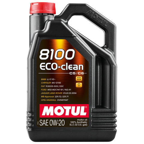 Motul 8100 Eco-Clean 0w20 5 Litres