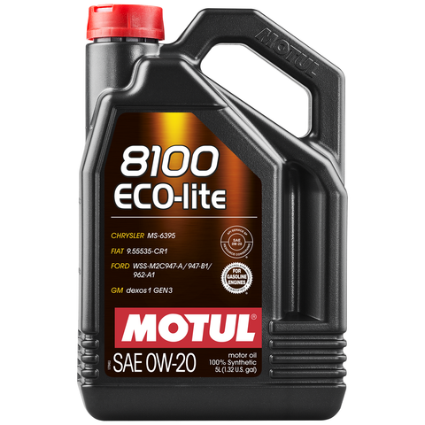 Motul 8100 Eco-Lite 0w20 5 Litres