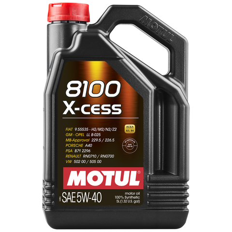 Motul 8100 X-Cess 5w40 5 Litres