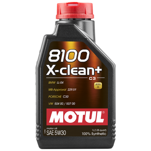 Motul 8100 X-Clean + 5w30 1 Litre