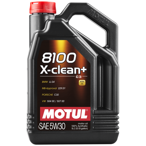 Motul 8100 X-Clean + 5w30 5 Litres