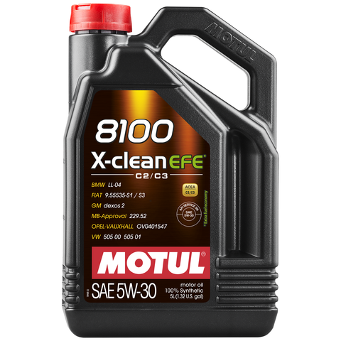 Motul 8100 X-Clean EFE 5w30 5 Litres