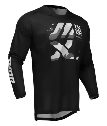 2025 Thor Jersey Launch Brave Black Grey