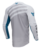 2025 Thor Jersey Launch Raid White Grey