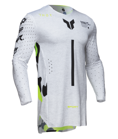 2025 Thor Jersey Sport Riot White Acid