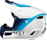 Thor Fleet Storm Youth Helmet - White Navy