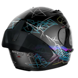 Nolan N60-6 Sport Raindance Flat Black Motorcycle Helmet