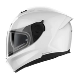 Nolan N60-6 Classic Metal White Motorcycle Helmet