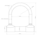 Oxford Alarm-D 200mmL x 196mmW x 16mm