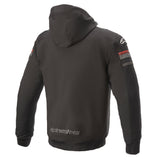 Sektor v2 Tech Hoodie Blk Bright Red