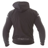 Sektor v2 Tech Hoodie Blk Bright Red