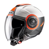 HJC I40 Panadi Black White Orange Helmet