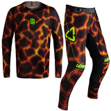 2027 Leatt 5.5 Ultraweld Kit Combo Fire Orange
