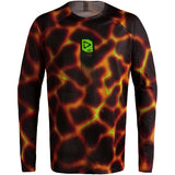 2027 Leatt 5.5 Ultraweld Kit Combo Fire Orange