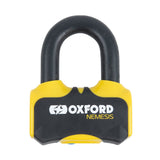 Oxford Nemesis 16mm Disc Lock Yellow