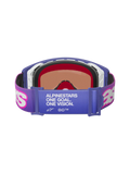 2026 Alpinestars Supertech Goggles Vision Vista - Purple Fluo Pink Mirror Blue