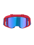 Alpinestars Supertech Corp Goggles Absolute Vision Red Blue - Blue Mirror Lens