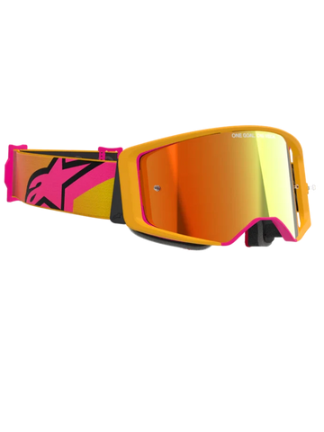 Alpinestars Supertech Corp Goggles Absolute Vision Fluo Yellow