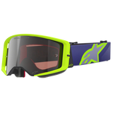 2026 Alpinestars Supertech Goggles Vision Corp  - Purple Yellow Fl Mirror Silver