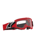 2026 Alpinestars Goggles Vision OTG - Red Black White Clear