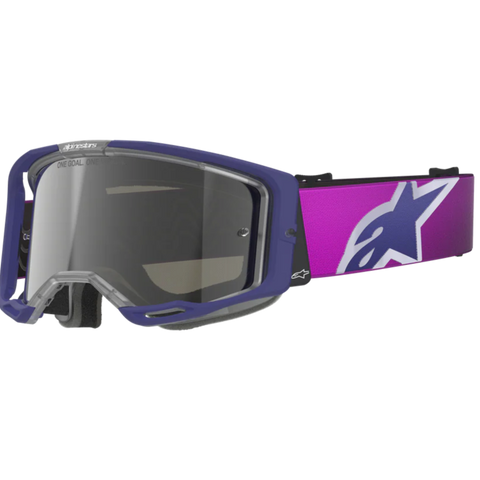 2026 Alpinestars Goggles Vision 8 Corp - Purple Light Gray Mirror Slvr