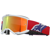 2026 Alpinestars Goggles Vision 5 Corp - Red Purple Mirror Red