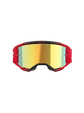 Alpinestars Vision 5 Blaze Goggles Red - Gold Mirror Lens